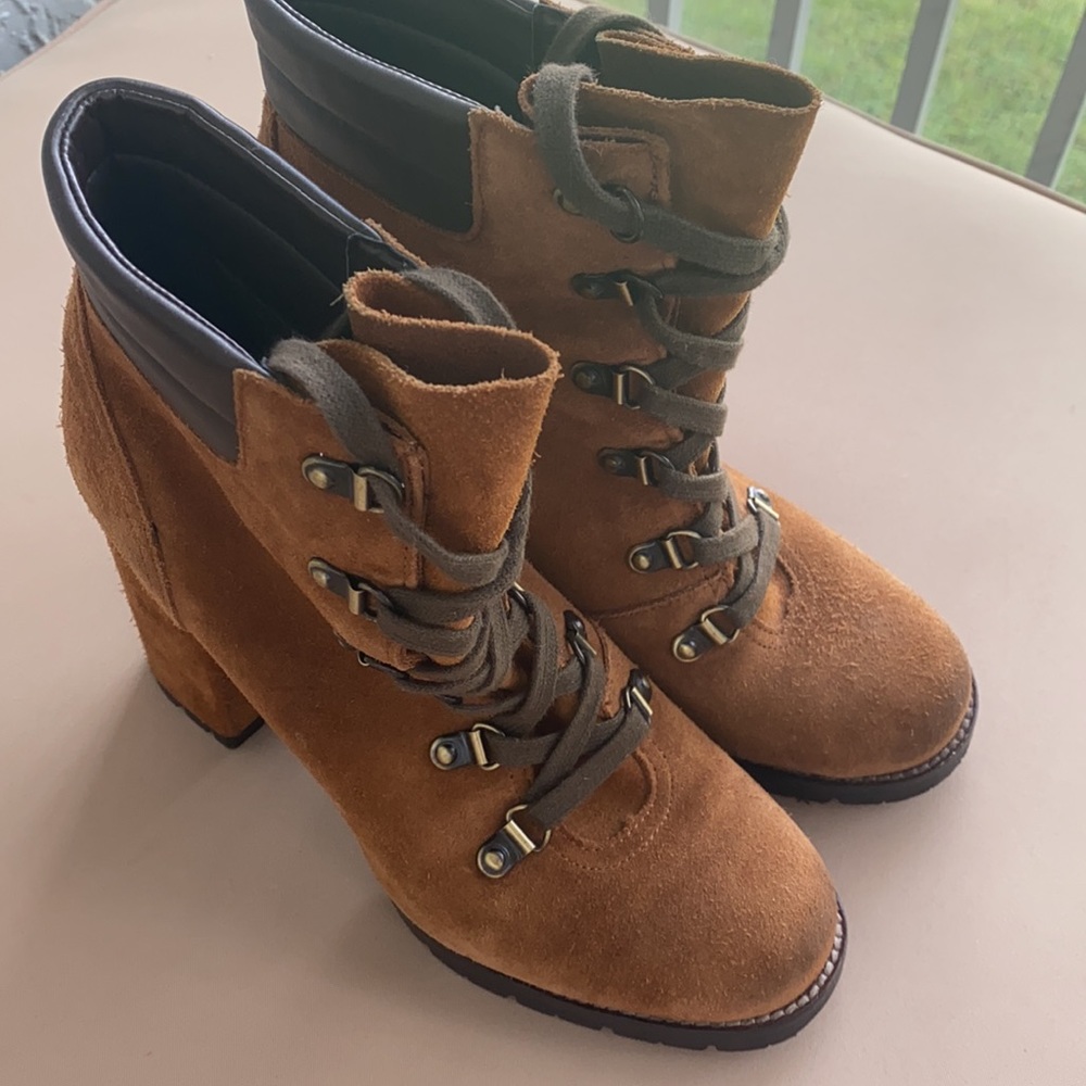 Sam Edelman Carolena Velutto Lace-Up Boot